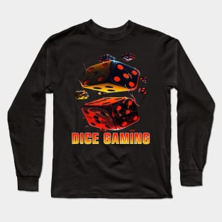 Dice Gaming Long Sleeve T-Shirt